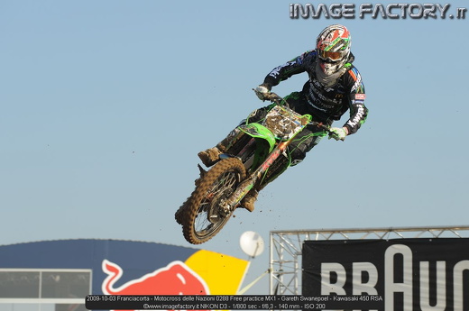 2009-10-03 Franciacorta - Motocross delle Nazioni 0288 Free practice MX1 - Gareth Swanepoel - Kawasaki 450 RSA